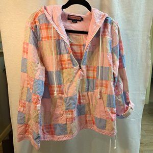 Vineyard Vines Patchwork Hoodie Pullover